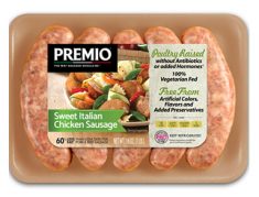 Premio Antibiotic Free Sweet Italian Chicken Sausage