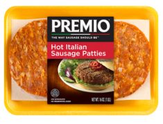 Premio hot italian sausage patties