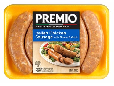 Premio Italian Chicken Sausage with Cheese & Garlic