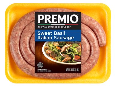 Premio Sweet Basil Italian Sausage