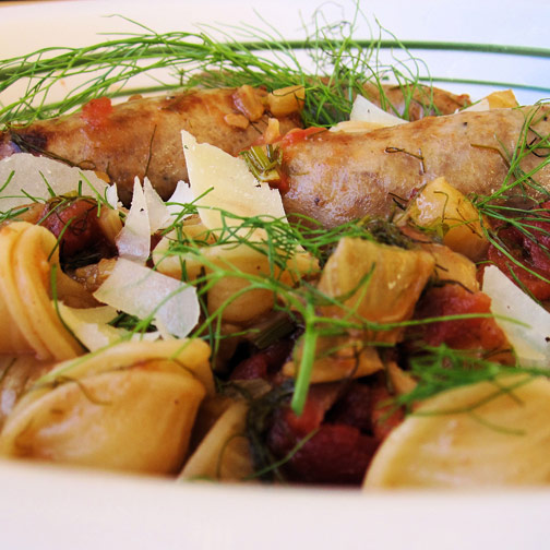 Sausage and Fennel Alla Campana