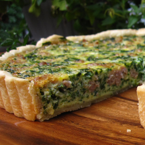 Spinach Quiche