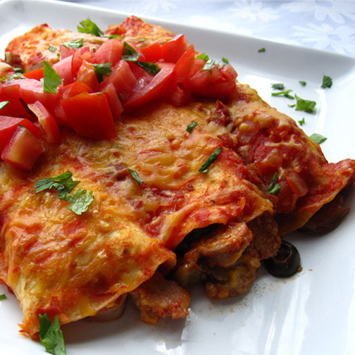 Sausage Enchiladas