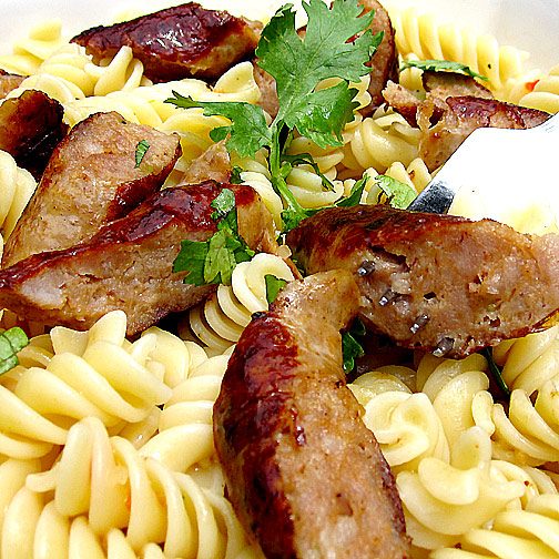 Italian Sausage Pasta Salad