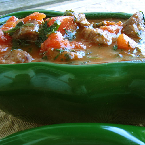Spicy Sausage Soup