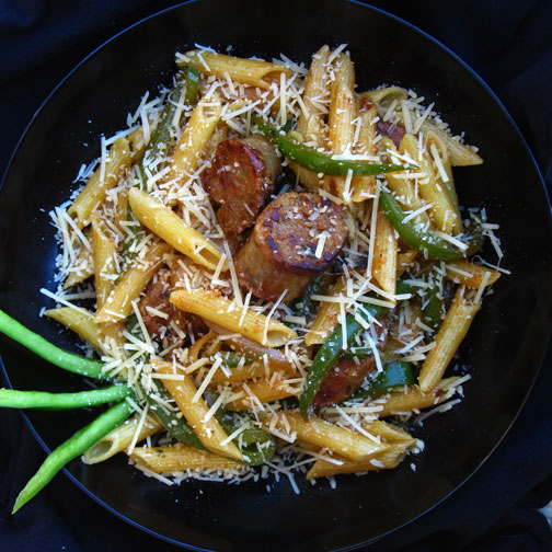 Premio Cajun Sausage and Penne Pasta