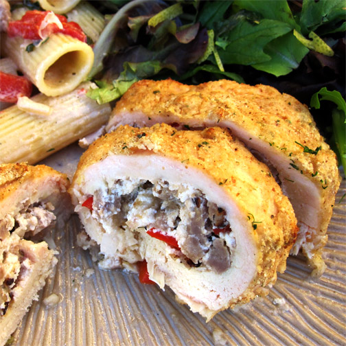 Italian Chicken Rolls