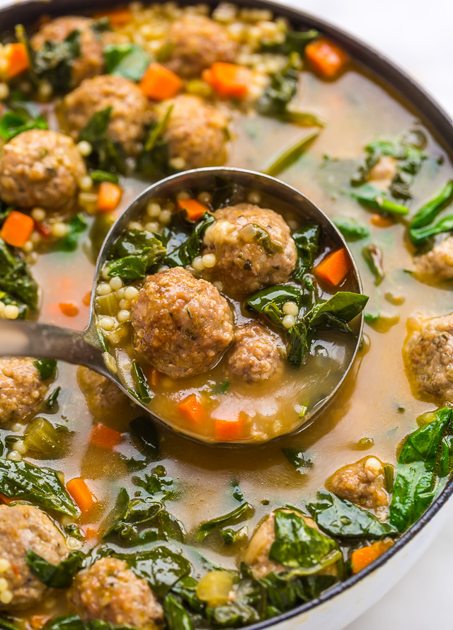 Healthy Italian Wedding Soup