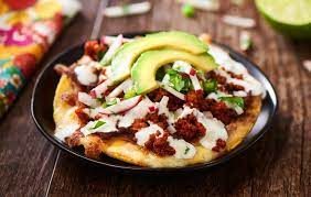 Salvadorean Chorizo Tostadas