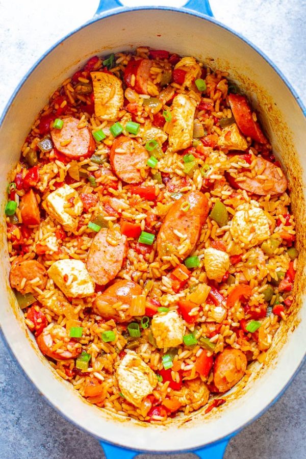 Chicken and Sausage Jambalaya Premio Recipes