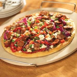 Grilled Fresh Garden Bistro Pizza