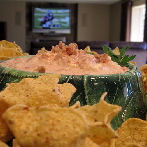 Superbowl sausage dip