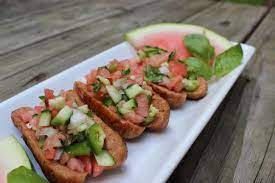 Spicy Watermelon Salsa Summer Sausage