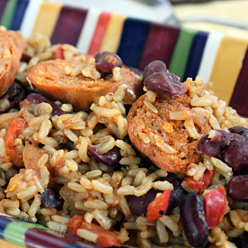 Arroz Con Salchichas