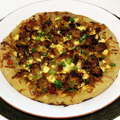 Pizza with Premio sausage