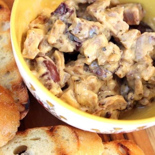 savory sausage tapenade