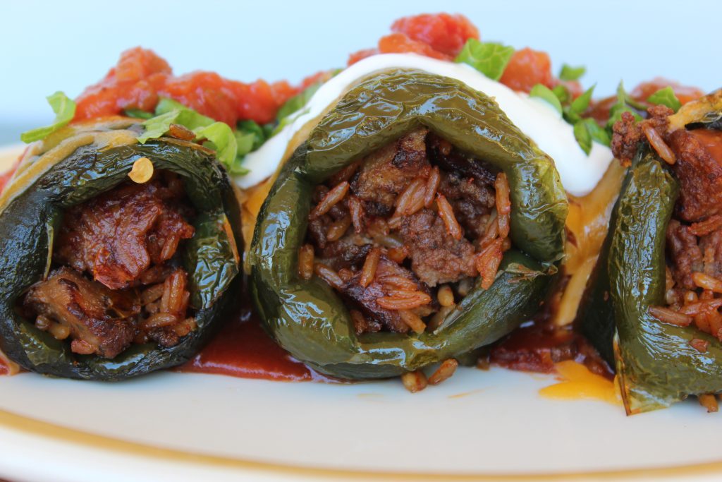 stuffed poblanos