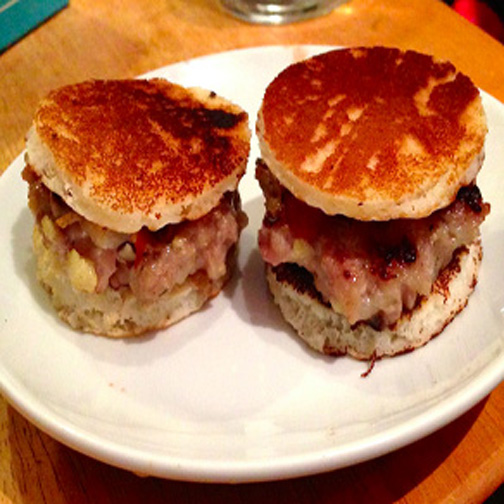 sausage breakfast sliders