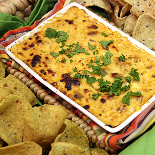 three cheese sun-dried tomato pesto dip