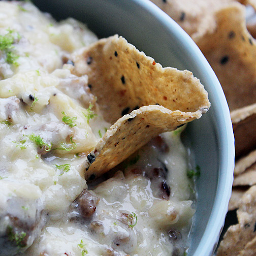 pina colada sausage dip