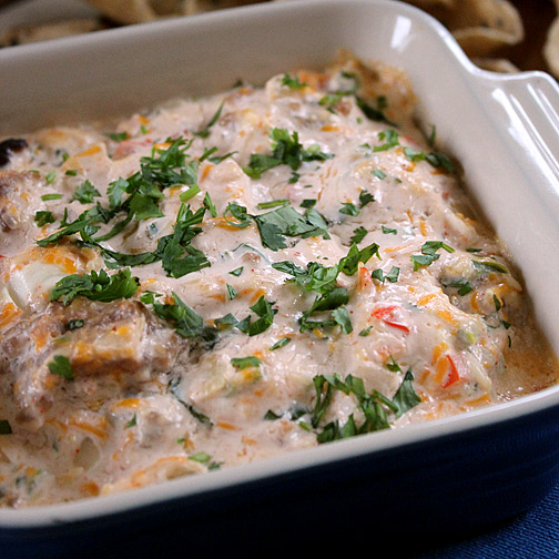 cheesy southwestern dip