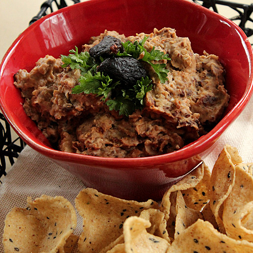 Tuscan frijoles dip