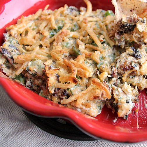 overloaded sausage and cheesy ranch dip
