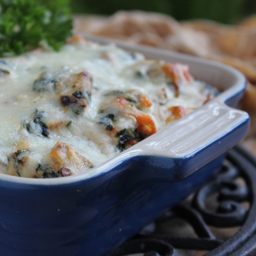 chipotle spinach and artichoke dip