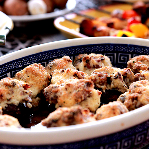 stuffed mushrooms