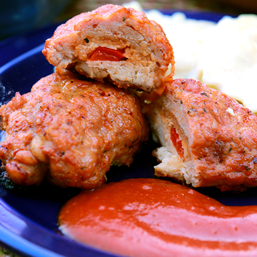 Saucy Chicken Ball