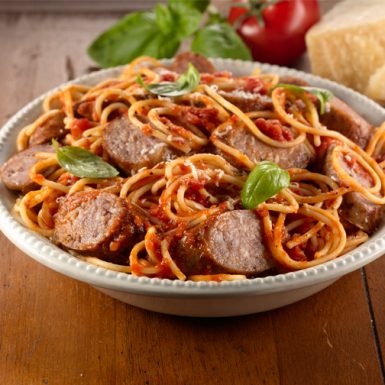 Classic Spaghetti and Sausage | Premio Foods