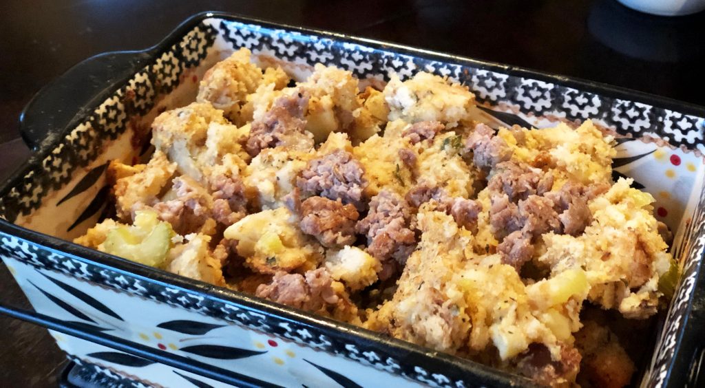 Grandma's Sausage Stuffing