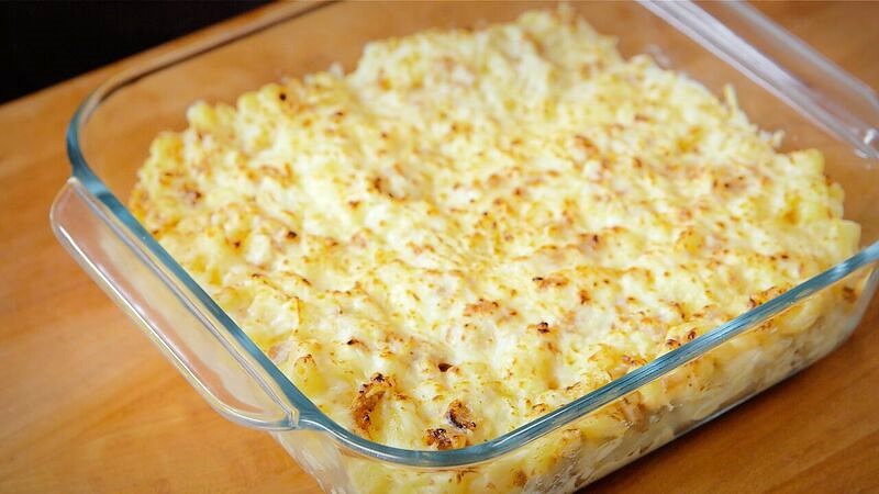 Baked Premio sausage mac n' cheese is a perfect side dish
