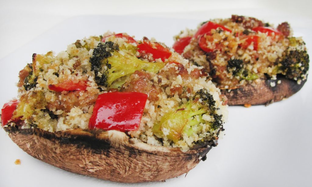 Paula's Stuffed Portobello Mushrooms