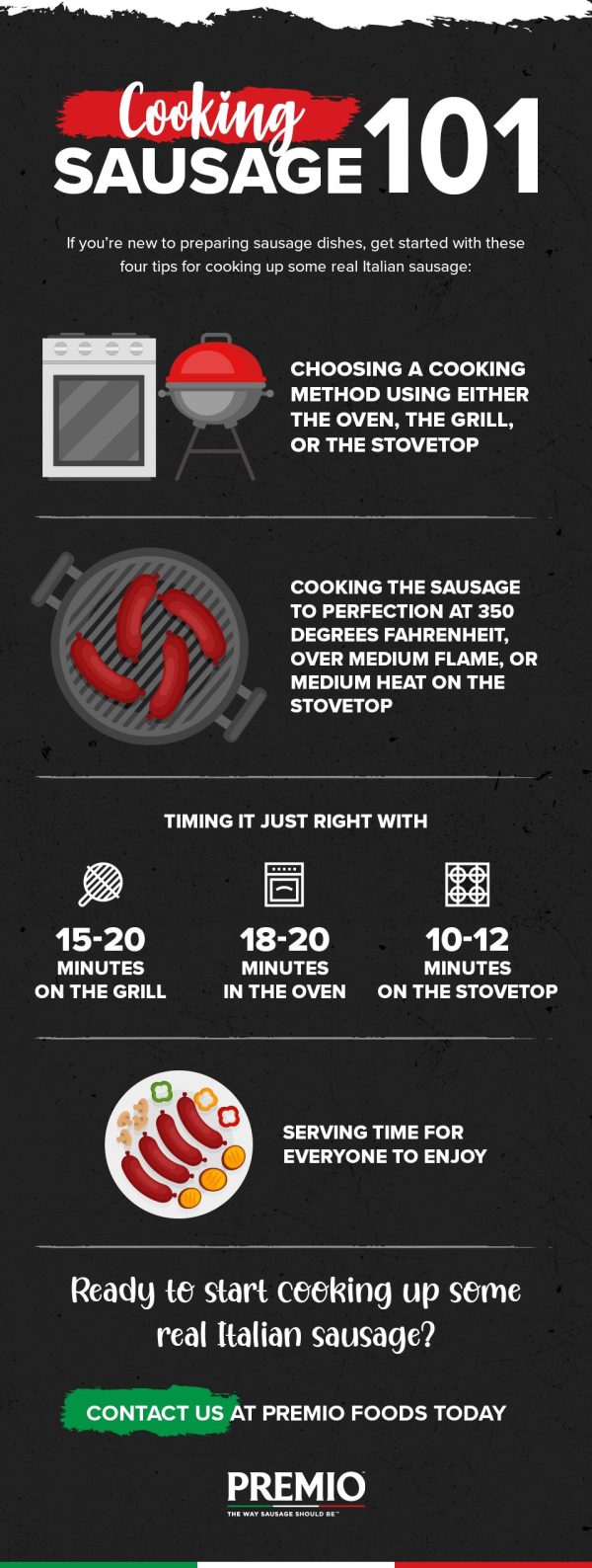 A Guide To Cooking & Preparing Sausage Premio Foods