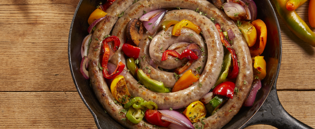 Sausage and Veggies