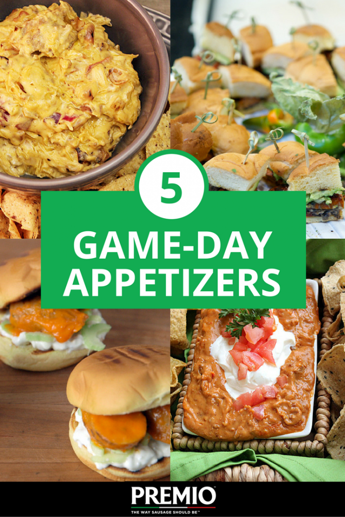 5 Game-Day Appetizers - Premio Foods