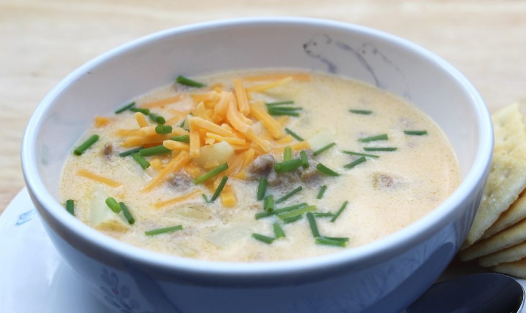 Cheesy Premio-Sausage Potato Chowder