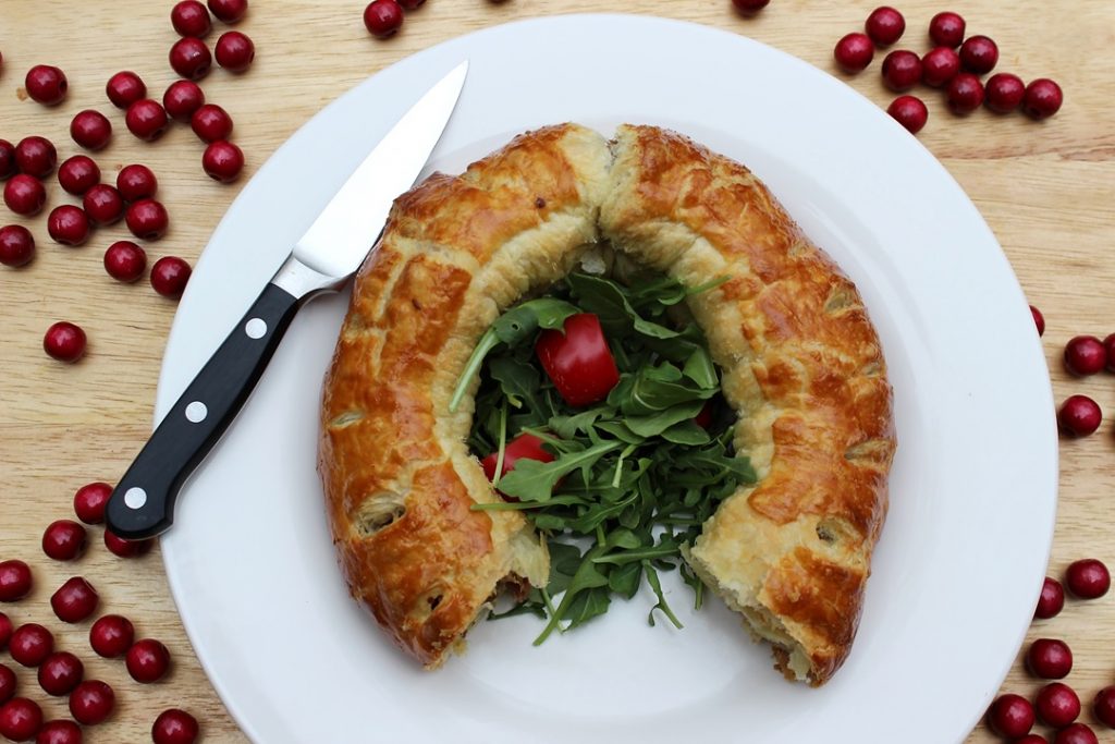 Holiday Sausage Wreath