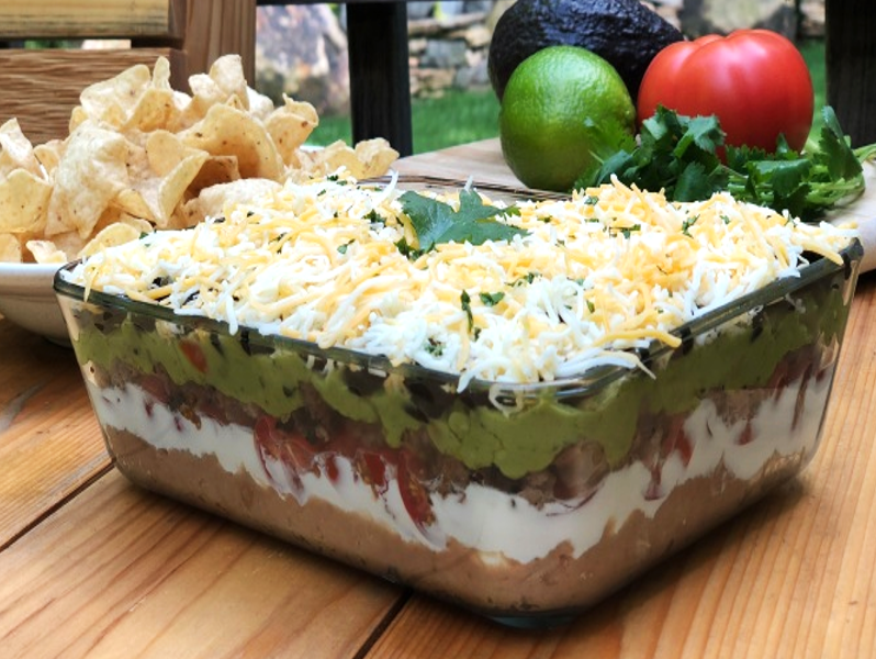 7 Layer Sausage Dip