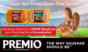 Premio Game-Time Spread Contest