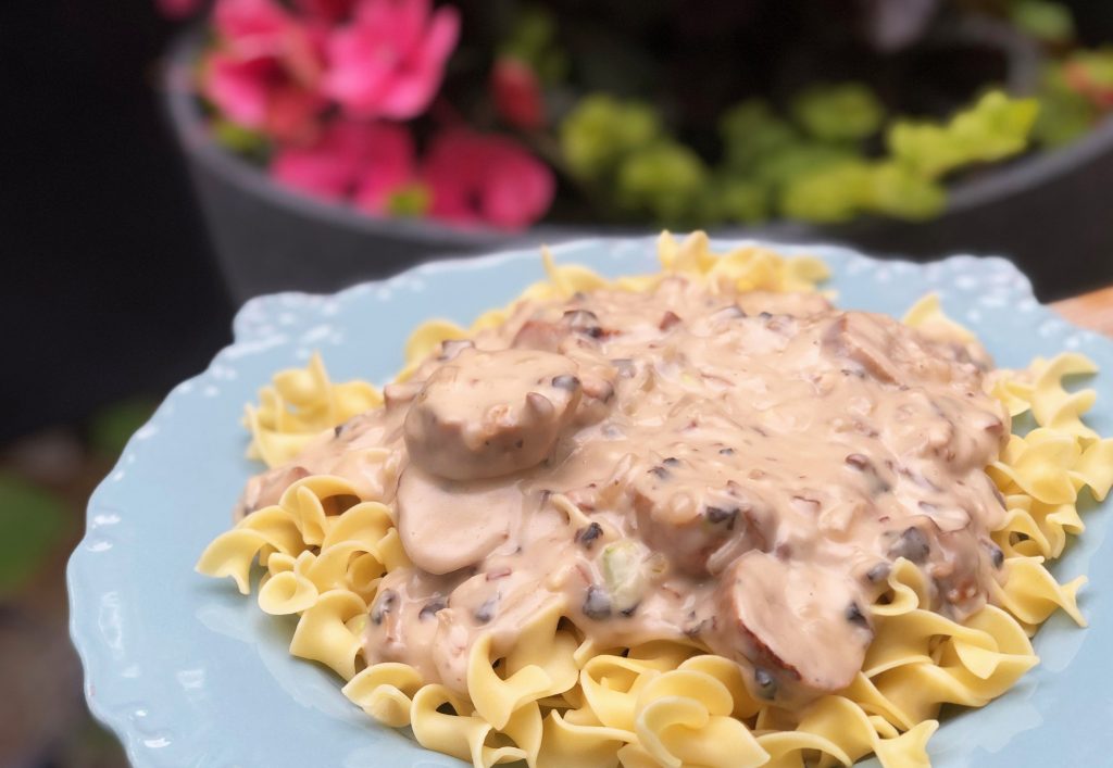 Sausage Stroganoff