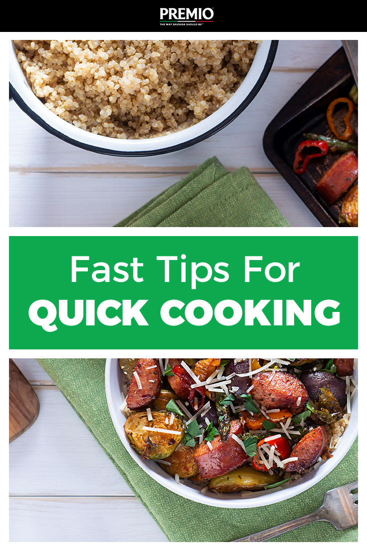 Fast Tips for Quick Cooking