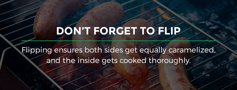 Don't Forget to Flip Sausages