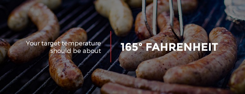 Target Temperature of Sausages