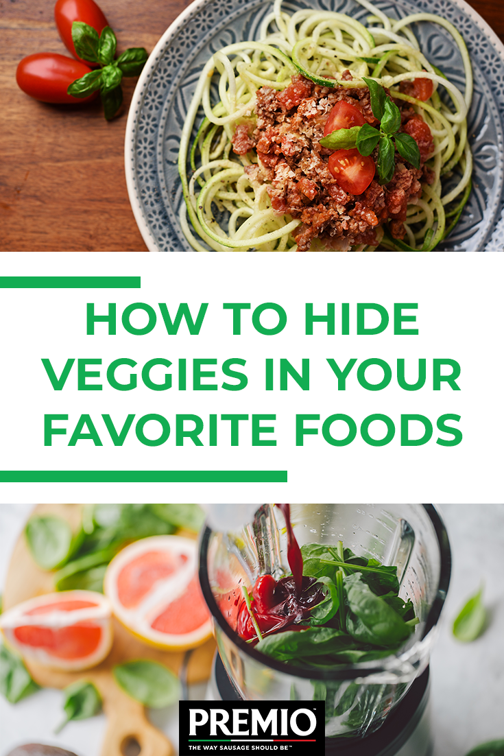 How to Hide Veggies in Your Favorite Foods