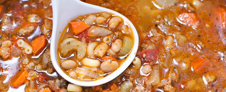 sausage and bean stew