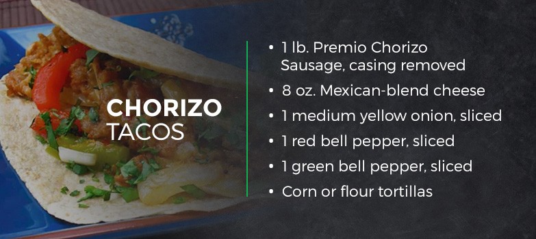 Chorizo Tacos