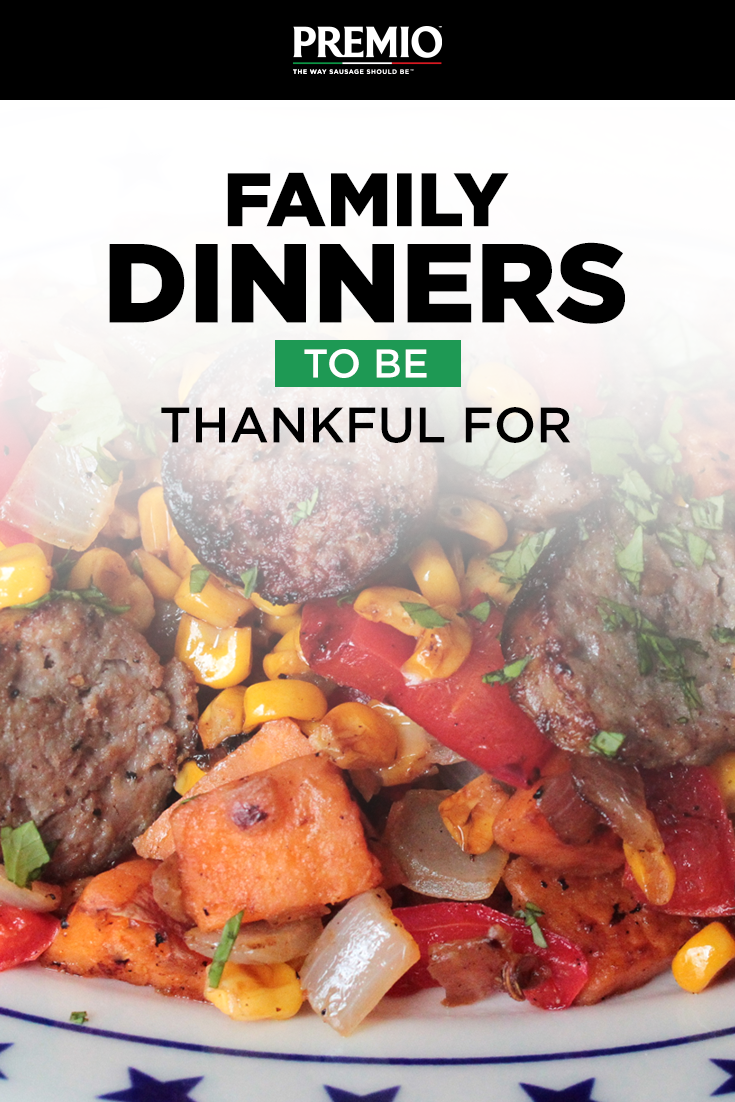 Family Dinners to be Thankful For