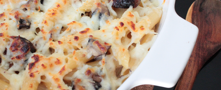 cheesy pasta casserole